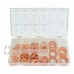 Box of 140pc Assorted Copper Washers